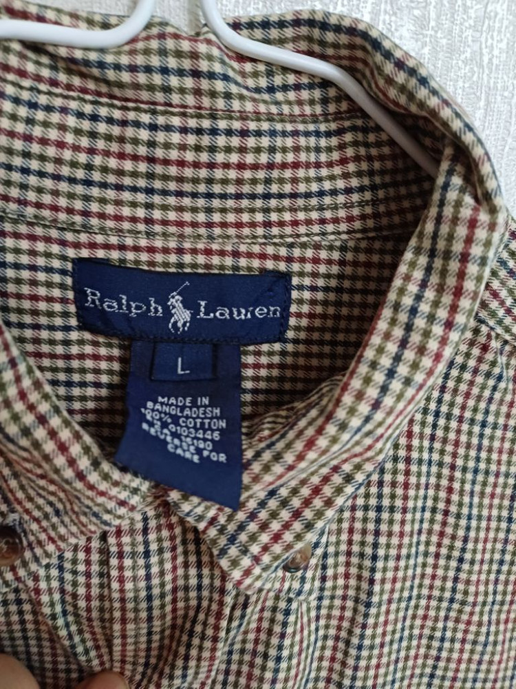 여성 랄프로렌 체크셔츠 (95) 이미지