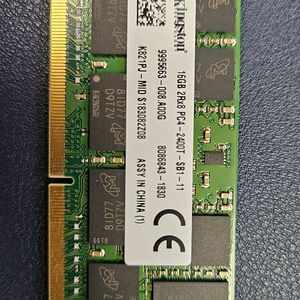 노트북 메모리 ddr4 2400t 16g 팝니다