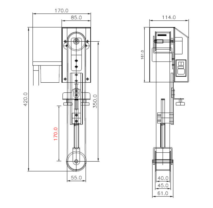 오일스키머 유수분리기 절삭유청소 이미지