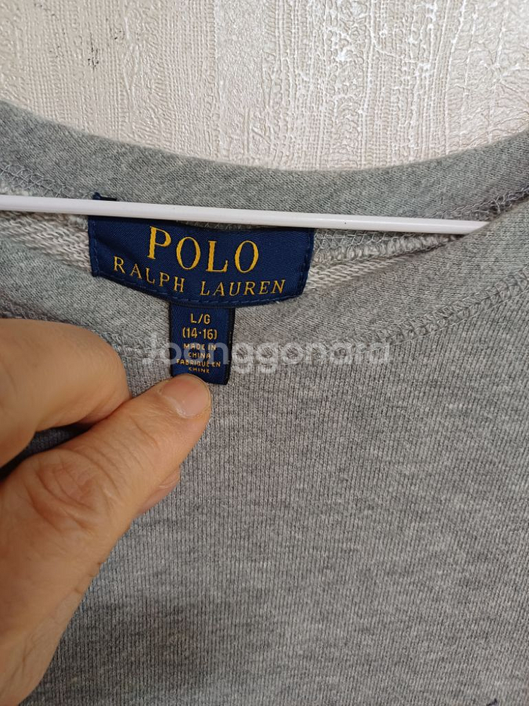 여성 폴로랄프로렌 맨투맨 (오버핏90-95)--4