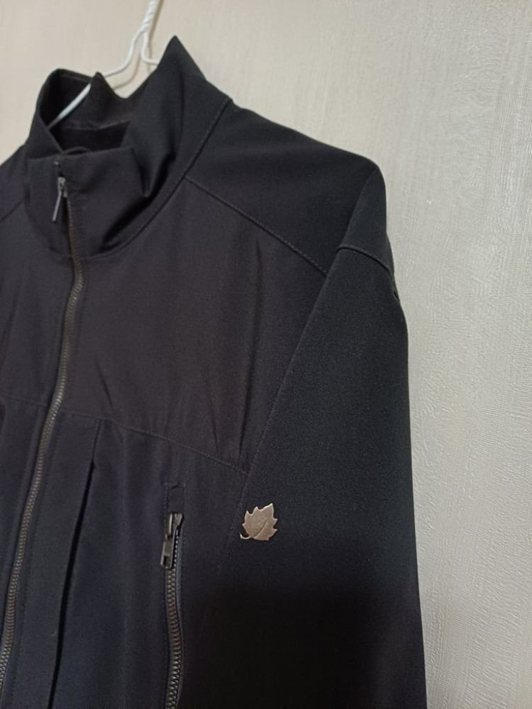 남성 라푸마 소프트쉘 등산자켓 (블랙.스판100)--3