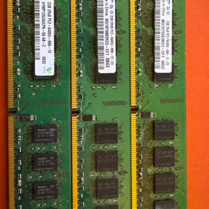 DDR2 PC2 2GB 램 3개