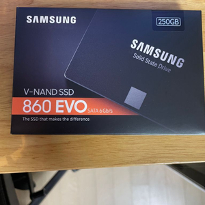 삼성SSD 860EVO 250GB 새제품