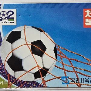 1995년 체육복권 광고 전화카드