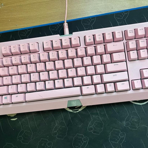 레이저 블랙위도우 v2 tkl 핑크