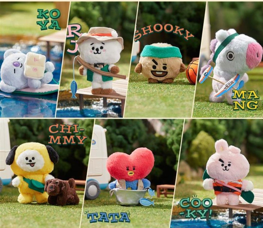 BT21 피크닉 미니인형 쿠키 Cooky BTS 이미지