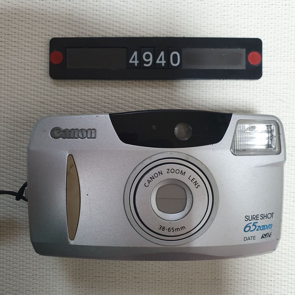 캐논 슈어샷 65 줌 데이터백 필름카메라
