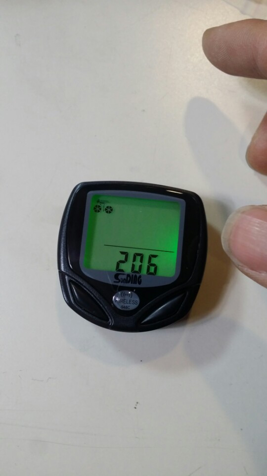 로드 mtb 자전거 무선속도계 이미지