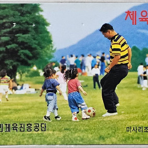 1994년 체육복권 광고 전화카드