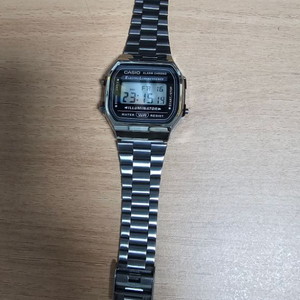 카시오 casio 손석희 시계 건메탈 a168wgg