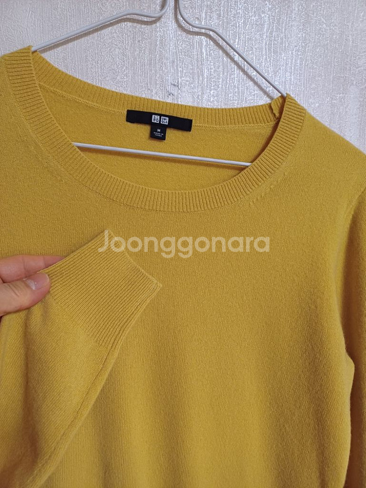 여성 유니클로 캐시미어100% 니트 (90)--1