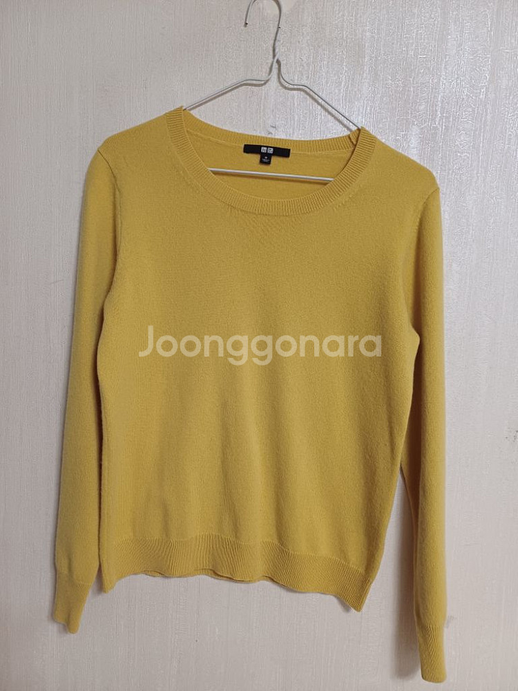 여성 유니클로 캐시미어100% 니트 (90)--6