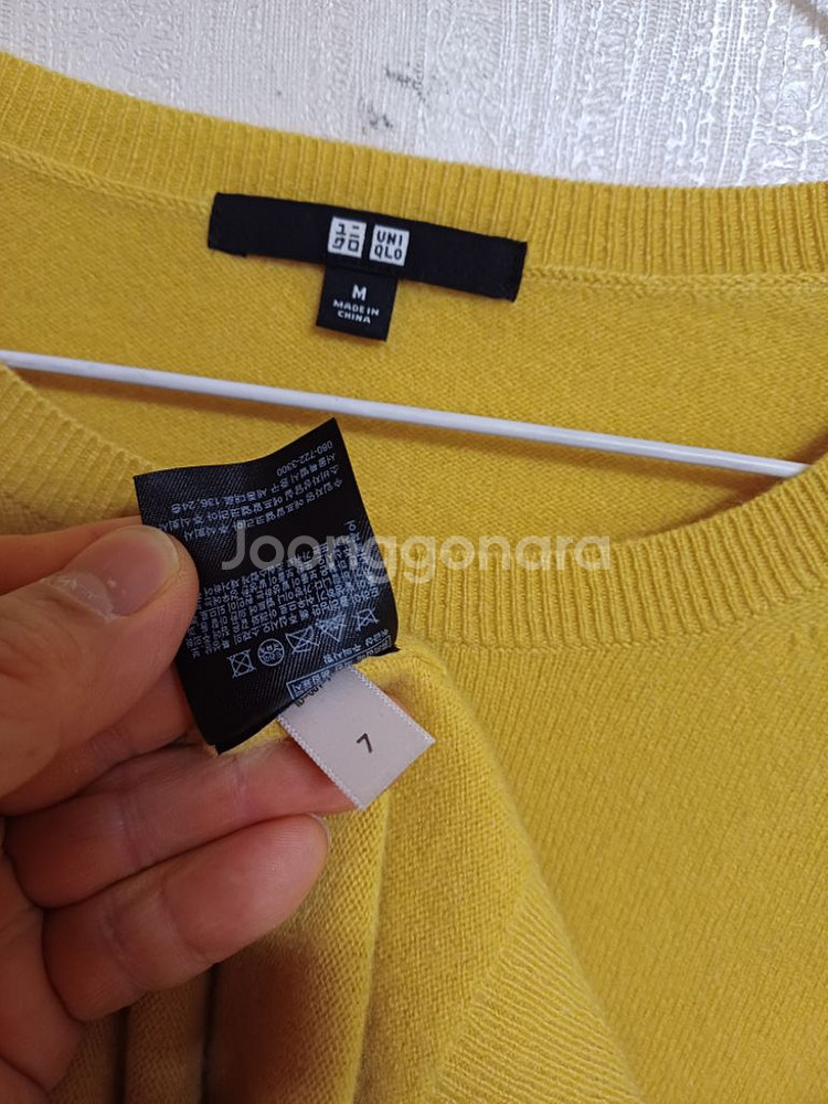 여성 유니클로 캐시미어100% 니트 (90)--4