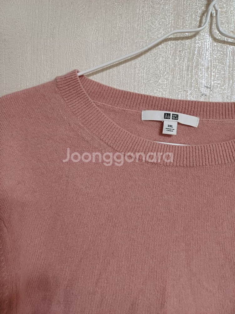 여성 유니클로 캐시미어100% 니트 (105)--1