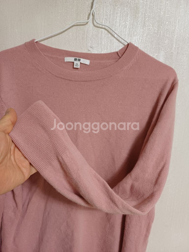 여성 유니클로 캐시미어100% 니트 (105)--2