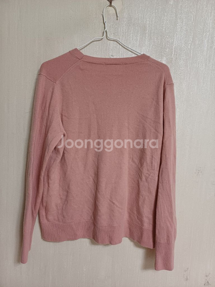 여성 유니클로 캐시미어100% 니트 (105)--7
