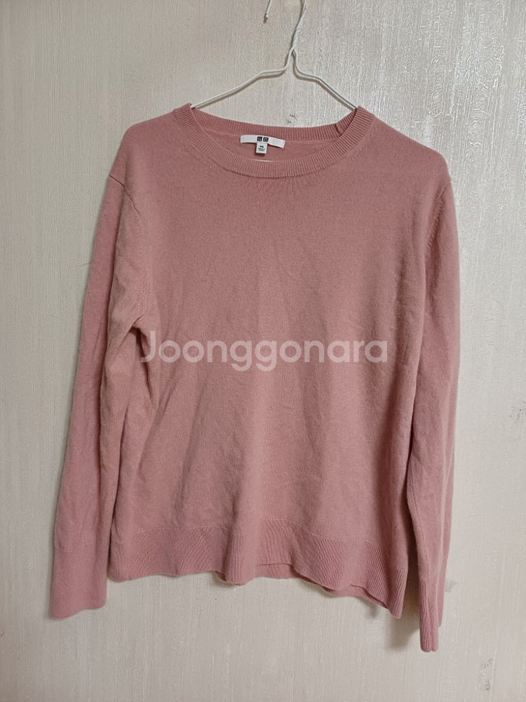 여성 유니클로 캐시미어100% 니트 (105)--6