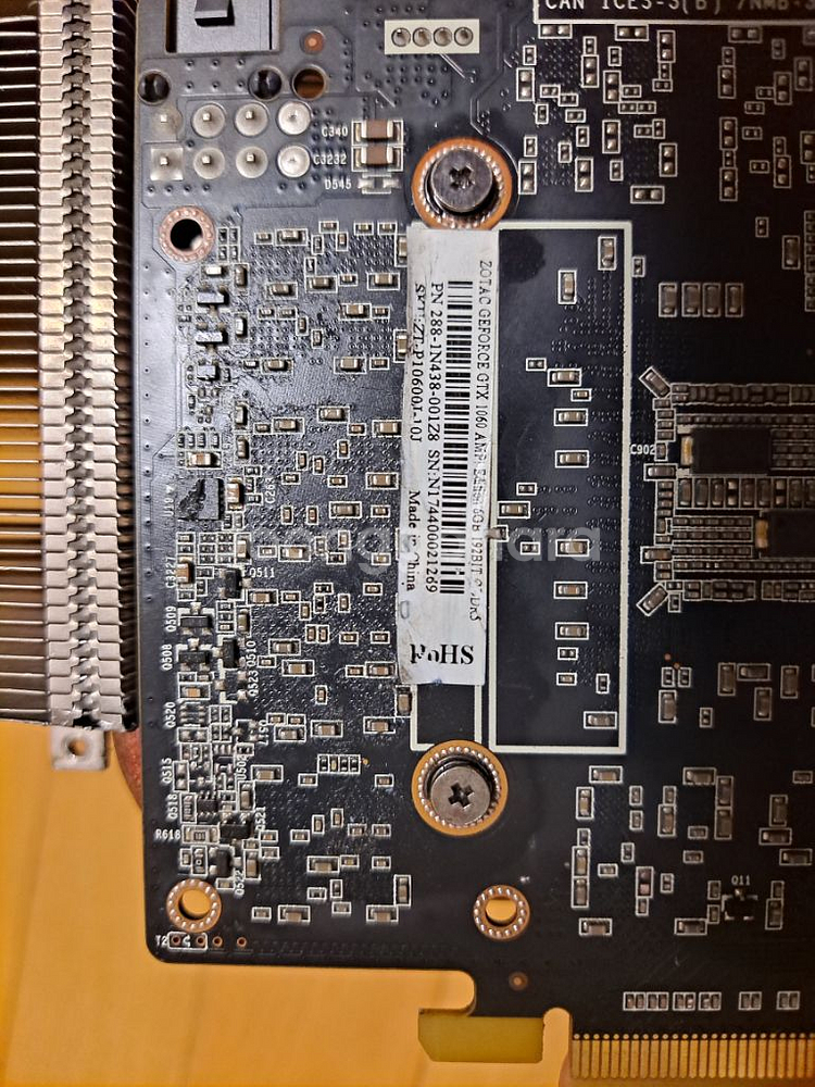 부품용 GTX1060 6g 그래픽 카드--1