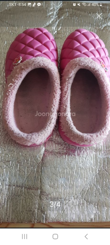 겨울 털 실외화 220호--1