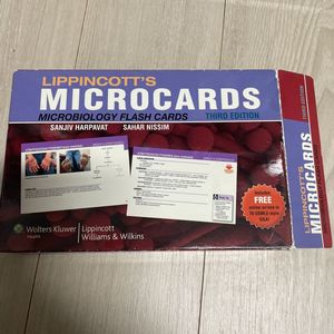 USMLE 리핀코트 미생물학 flash cards