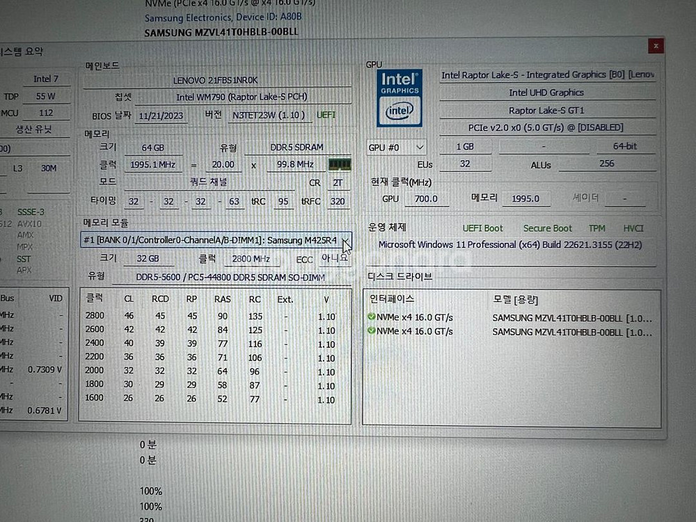 Thinkpad P16 Gen2 rtx a3500--1