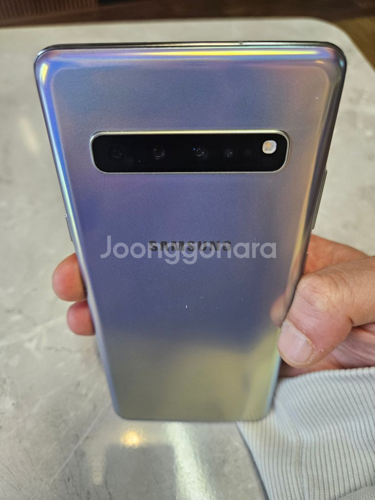 *급처*갤럭시S10 5G 256기가 실버 SKT--7