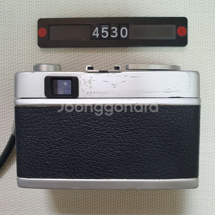 코니카 C 35 E&L 필름카메라 실버바디--2
