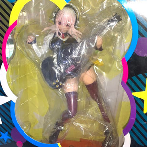 미개봉) 슈퍼소니코 일렉 기타 고전 미소녀 피규어
