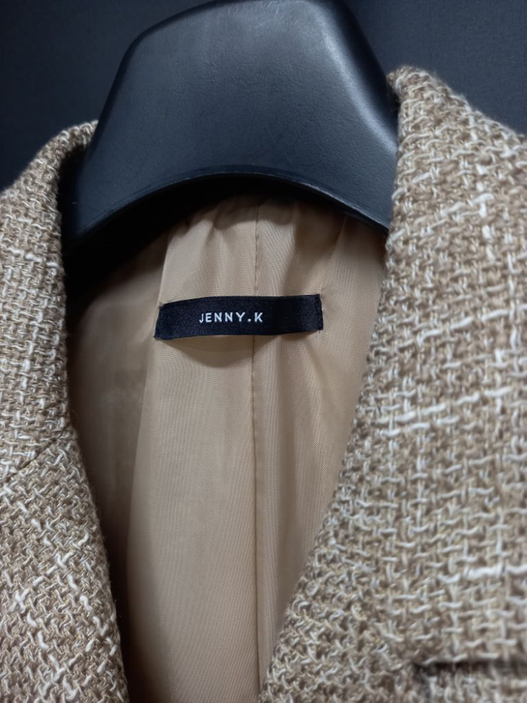 JENNY K 춘추 트위드 머메이드 맥시 롱원피스 66 이미지