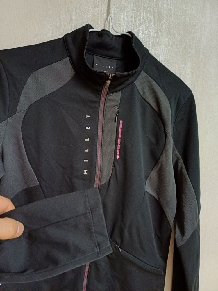 여성 밀레 봄.가을 등산 집업 (스판90)--2