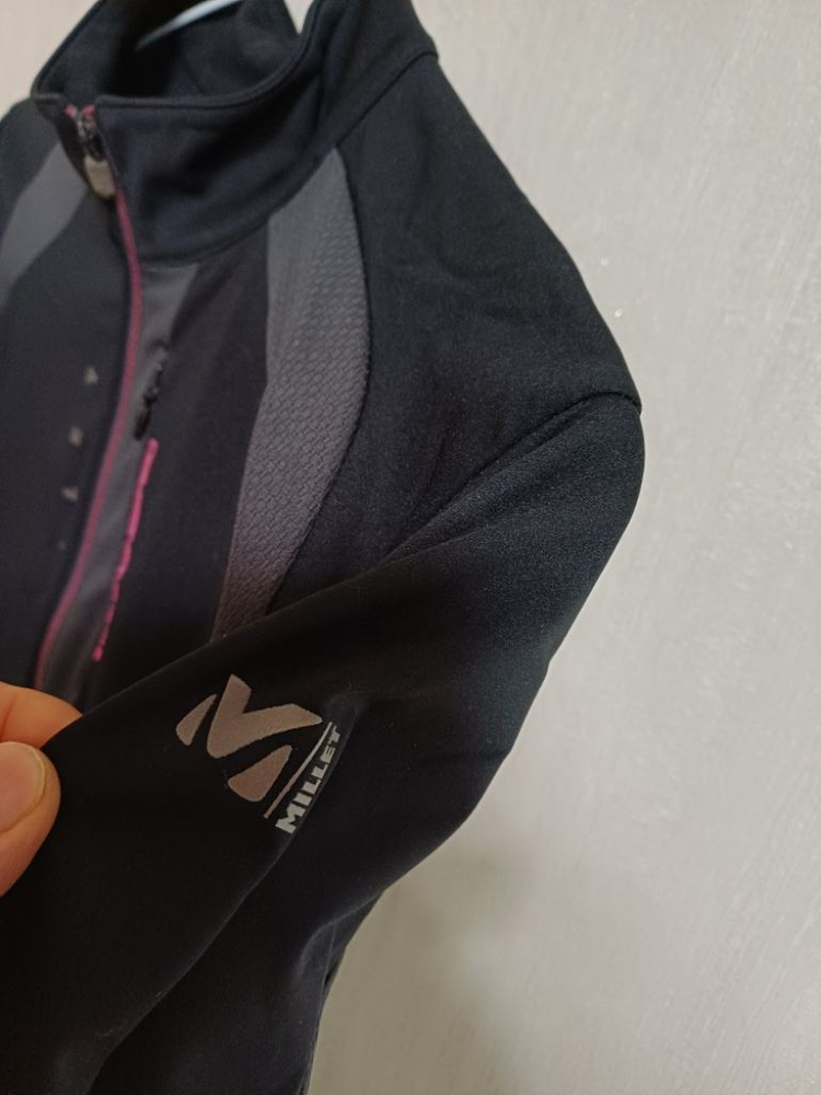 여성 밀레 봄.가을 등산 집업 (스판90)--3