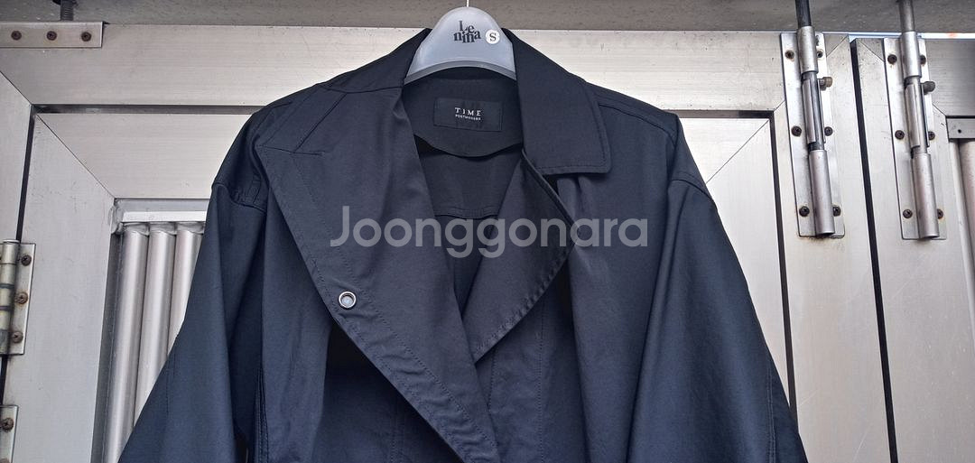 정품 타임 바람막이 짚업코트 상태우수--3