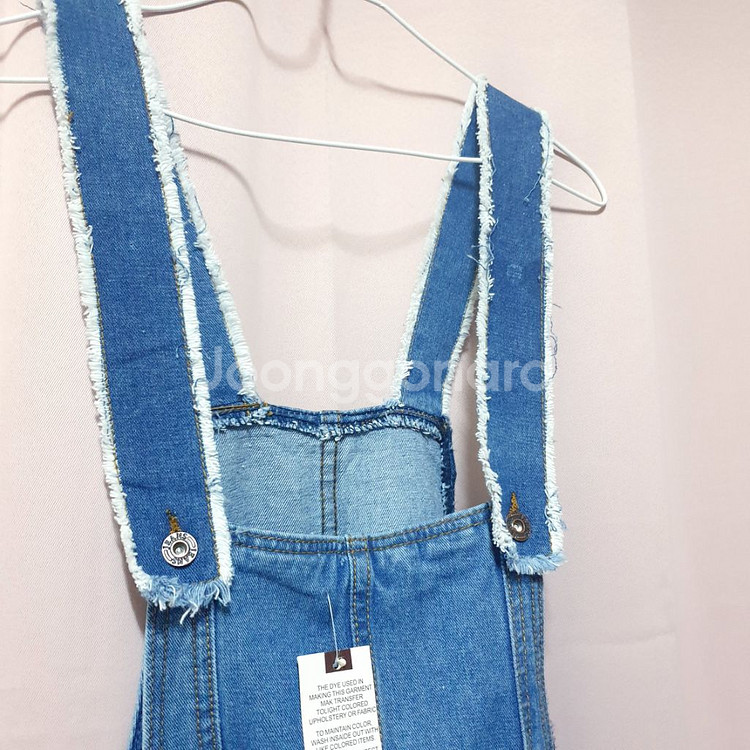 새옷 멜빵치마 청치마 데님스커트--5