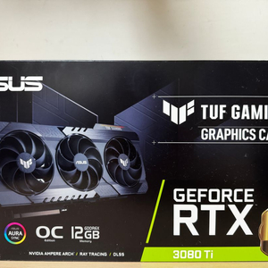 ASUS TUF rtx3080ti 미개봉 (69만원)