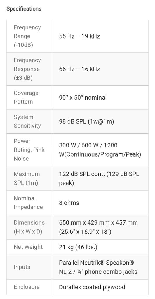 JBL PRX415M S급 1조 판매(박스있음)--3