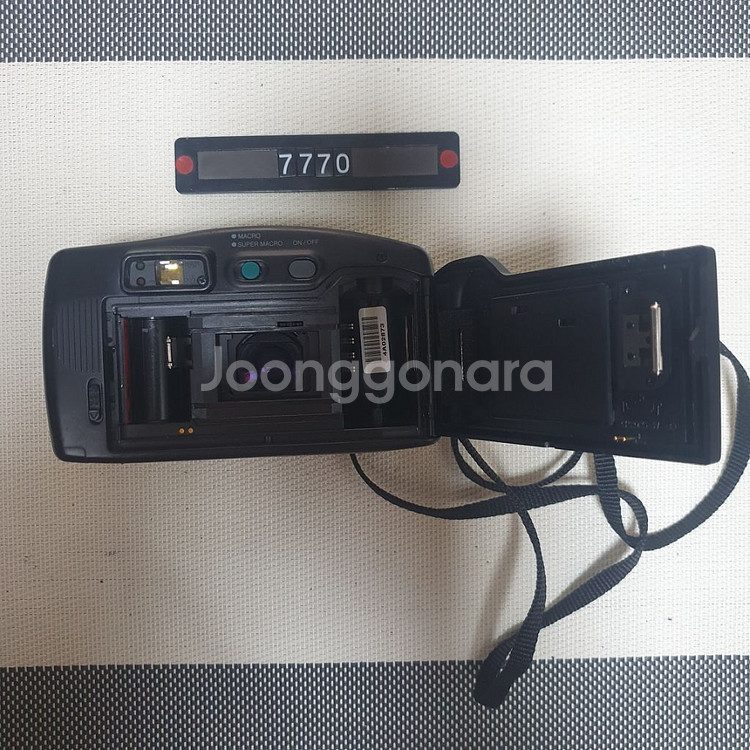 삼성캐녹스 퍼지줌 1050 필름카메라--4