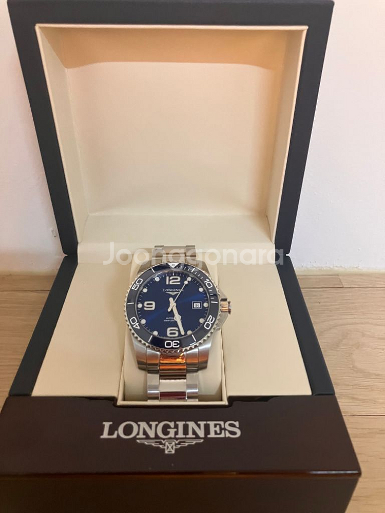 론진 하이드로콘퀘스트 41mm 청판--1