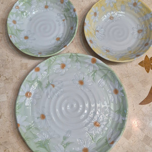 일본 그릇 접시 3개 새제품