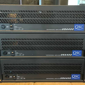 QSC 파워앰프 USA400 (200W x 2)
