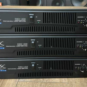 QSC 파워앰프 RMX1450 (450W x 2)