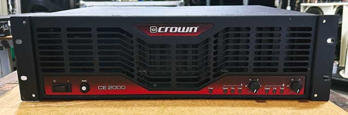 Crown 파워앰프 CE2000 (660W x 2)