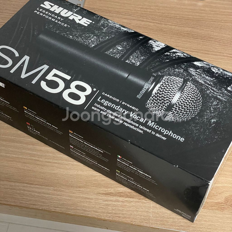 Shure sm58 (멕시코) 다이나믹 마이크--0
