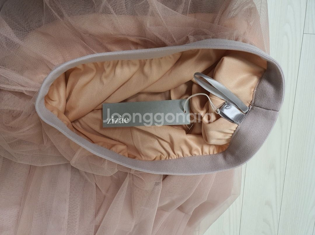 퀸잇 샤랄라 쉬폰 샤 스커트--4