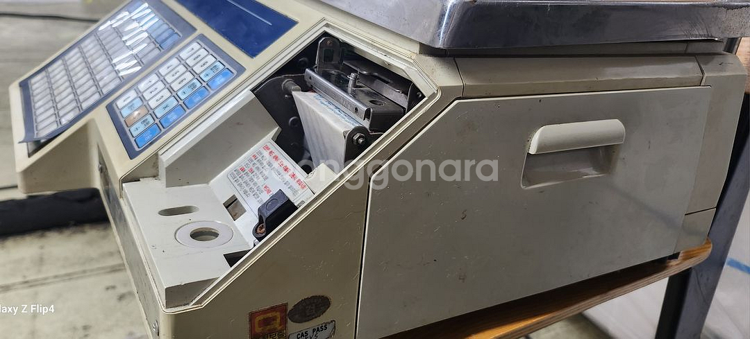 카스 라벨프린트 저울 CAS LP-15R(기둥형)--2