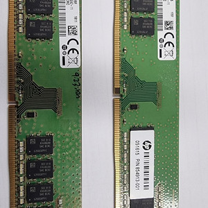 PC DDR4 2400 메모리 2개