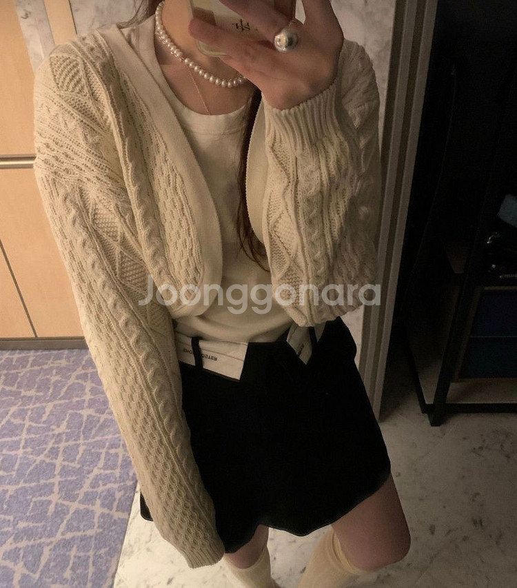 pyt 포스터 라이즈 스커트 블랙 새상품 s--1