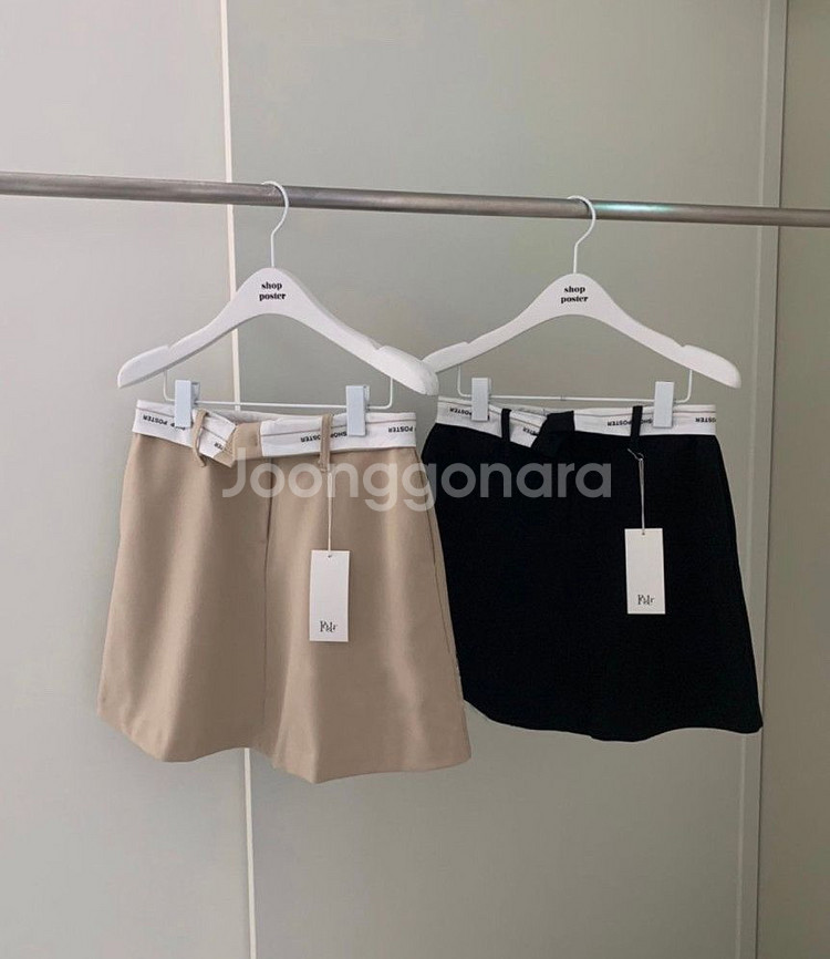 pyt 포스터 라이즈 스커트 블랙 새상품 s--2