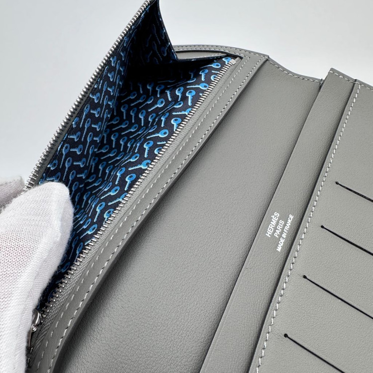 에르메스 시티즌 트월 장지갑 지퍼 그리스메이어 이미지
