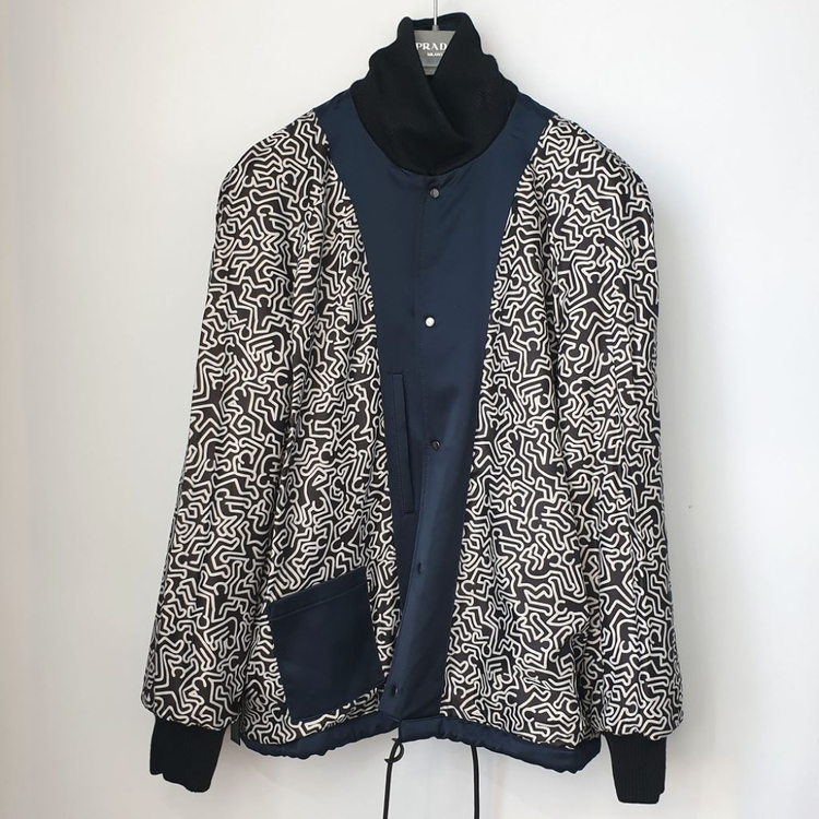 [L] 코치 x 키스해링 콜라보레이션 점퍼 자켓--2