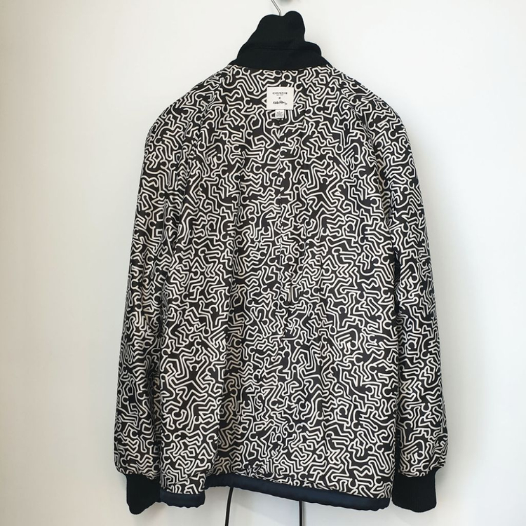 [L] 코치 x 키스해링 콜라보레이션 점퍼 자켓--3